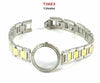 Timex T2N454 Ersatzband mit Gehäuse komplett - Ersatzband Edelstahl Uhrengehäuse