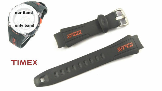 Timex Ersatzband T5J993 IronMan 100 Lap FLIX T5E231 T5E251 T5F591 T5J992 T5E261