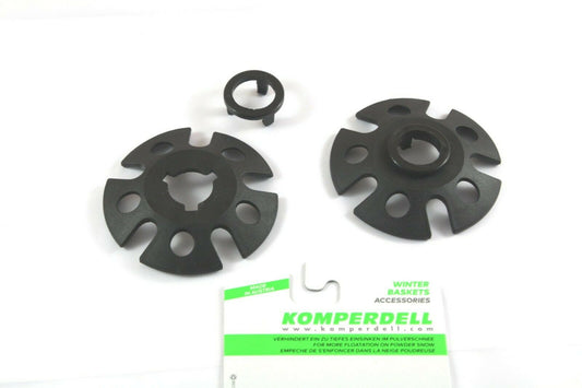Komperdell Eisflanken Teller Winter - Stockzubehör - Ø 85 mm - 1 Paar