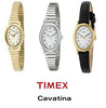 Timex Ersatzarmband T21912 Cavatina Damen - Lederband Ersatzband Uhrband - 10 mm