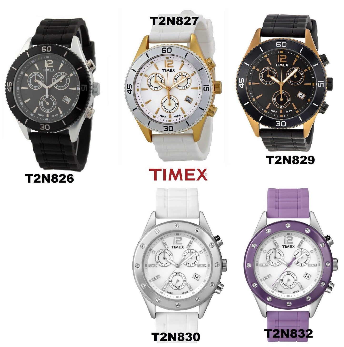Timex Ersatzarmband T2N827 Originals Modern Sport Chronograph - universal 20mm