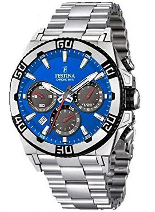 Festina Chrono Bike F16658/B - 10ATM - ⌀ 44mm - Edelstahl - Quarz - Mineralglas