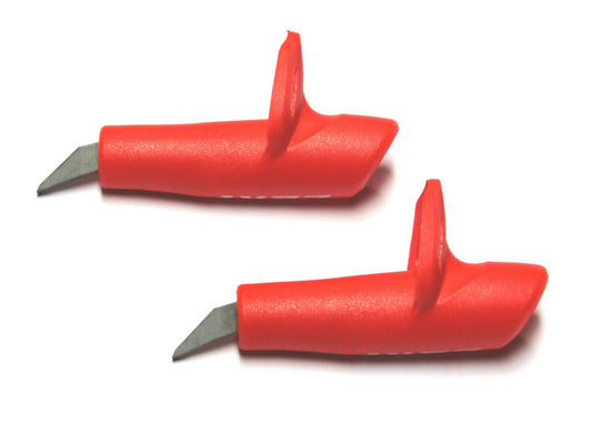 LEKI Nordic Walking Speed Tip (1 Paar, rot) - zum Auswechseln mit Anleitung