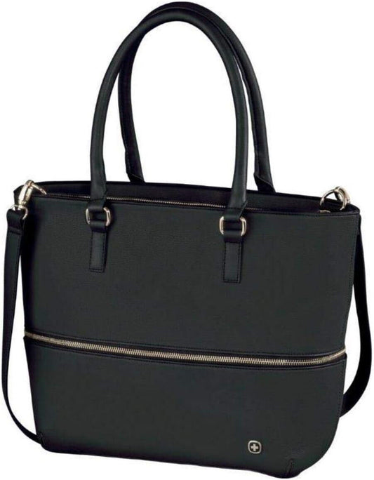 Wenger Eva Damen Handtasche mit extra herausnehmbarer Laptop-Tasche 13'' Black