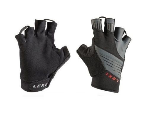 LEKI Master Short - Nordic Walking Handschuh - grau