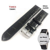 Timex Ersatzarmband T2N561 Dress Sport Chronograph Hochwertiges Leder Ersatzband