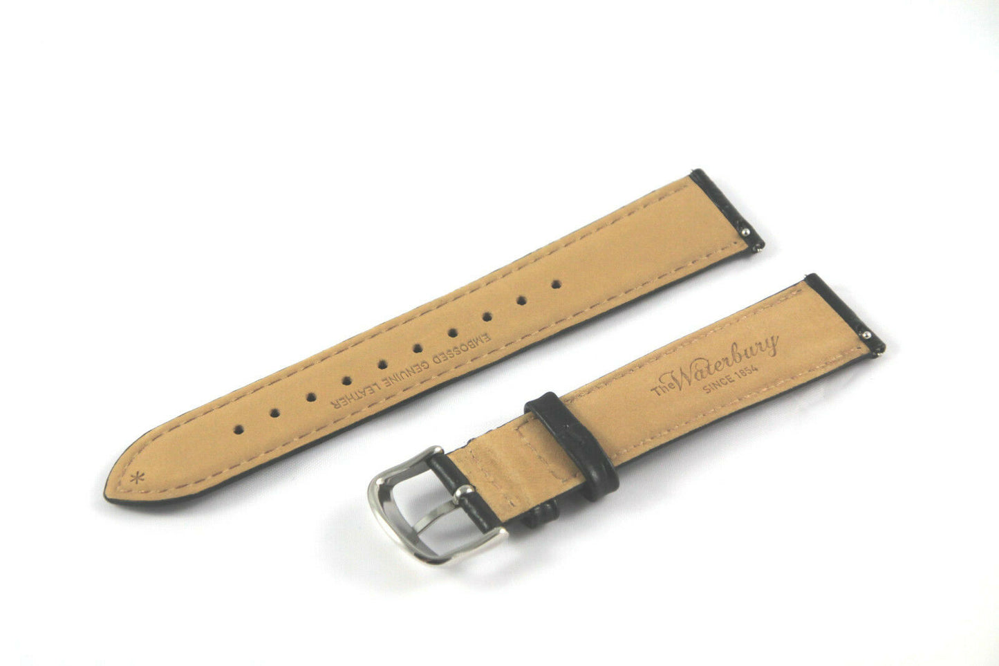 Timex Ersatzarmband TW2R71700 Waterbury Classic - 20mm Lederband kroko universal