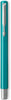 Parker Vector Fountainpen Füllfederhalter Türkis mit Chrom Größe M - blaue Tinte