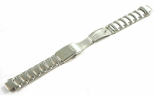 Timex Ersatzarmband T28822 Chronograph - Ersatzband Uhrband 12/20mm Edelstahl