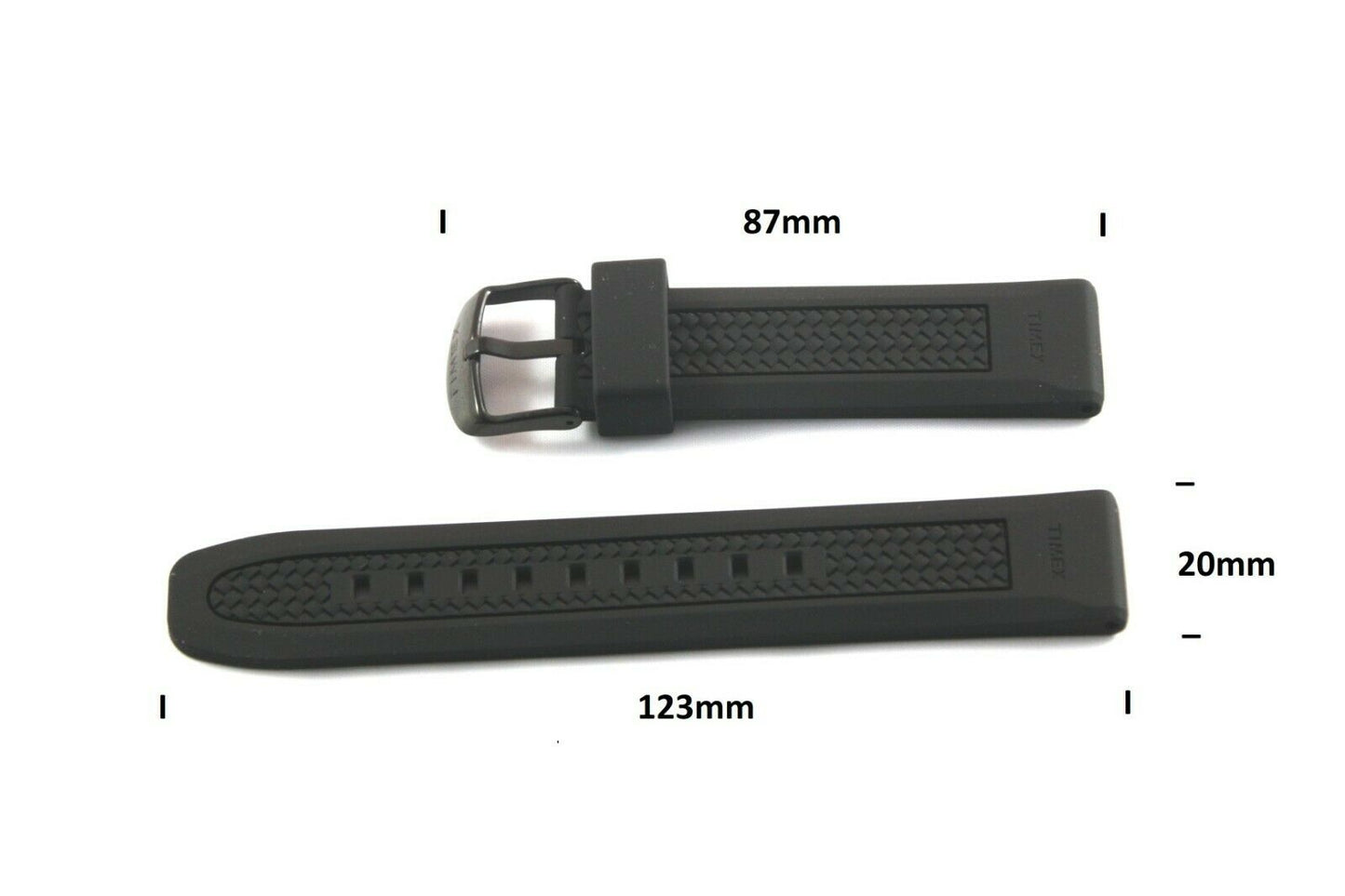 Timex Ersatzarmband T2P024 Silikon - Ersatzband - 20mm multifit