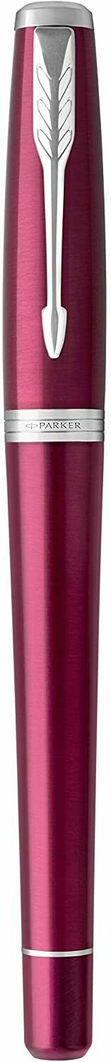 Parker Urban Vibrant Magenta Chrome Trim - Rollerball - Quink Patrone schwarz F