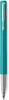 Parker Tintenroller Vector Rollerball Farbe Türkis mit Chrom - schwarze Schrift