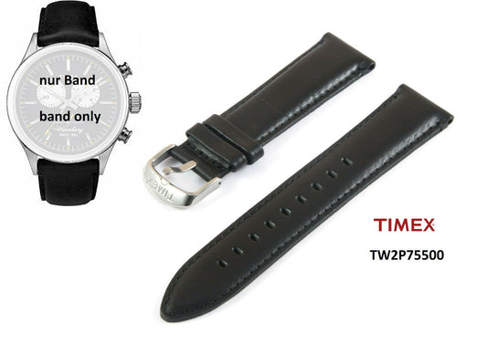 Timex Ersatzarmband TW2P75500 WATERBURY Chronograph - Ersatzband 22mm universal