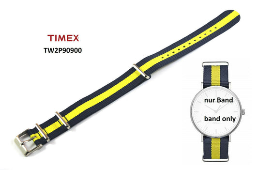 Timex Ersatzarmband TW2P90900 - Textilband - für Timex Weekender Modelle 20mm