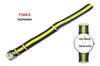 Timex Ersatzarmband TW2P90900 - Textilband - für Timex Weekender Modelle 20mm