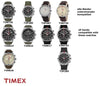 Timex Ersatzarmband T2P289 E-Kompass IQ Original - Ersatzband Uhrband 22mm