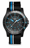 Traser H3 P66 Blue Infinity Herrenuhr Art.105545 - 45mm - 20 ATM - Textilband