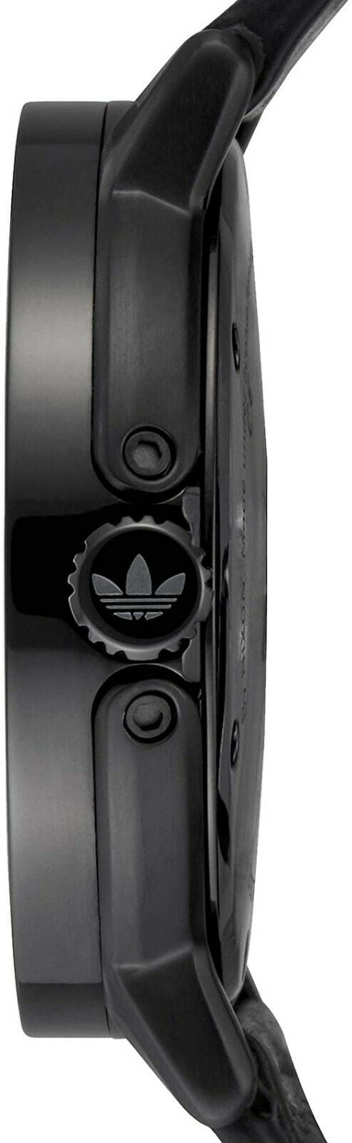 Adidas Originals District LX2 - Uhr - Art. Z12-3037 - Lederband 20mm - Ø 40mm