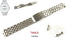 Timex Ersatzarmband T2C951 Ersatzband Edelstahl 20mm passt T2C391 T2C961 T2C971