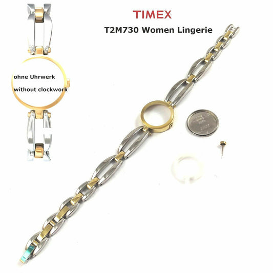 Timex Ersatzarmband mit komplettem Gehäuse T2M730 Lingerie Damen - passt T2M729