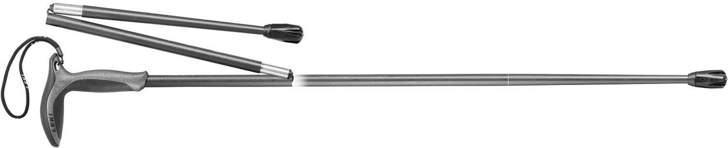LEKI Micro City Wanderfreund - Wanderstock, Gehhilfe - Packmaß 33cm - Länge 85cm