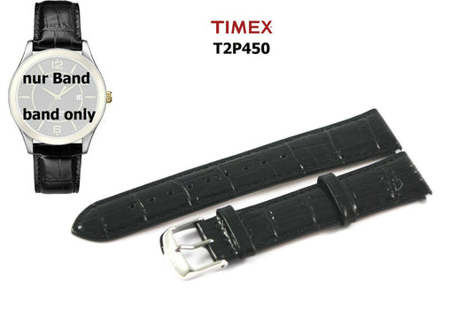 Timex Ersatzarmband T2P450 Classic - Ersatzband kroko Optik - 20mm universal