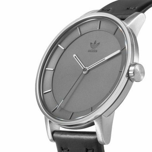 Adidas Originals District L1 - Uhr - Art. Z08-2926 - Lederband 20mm - Ø 40mm