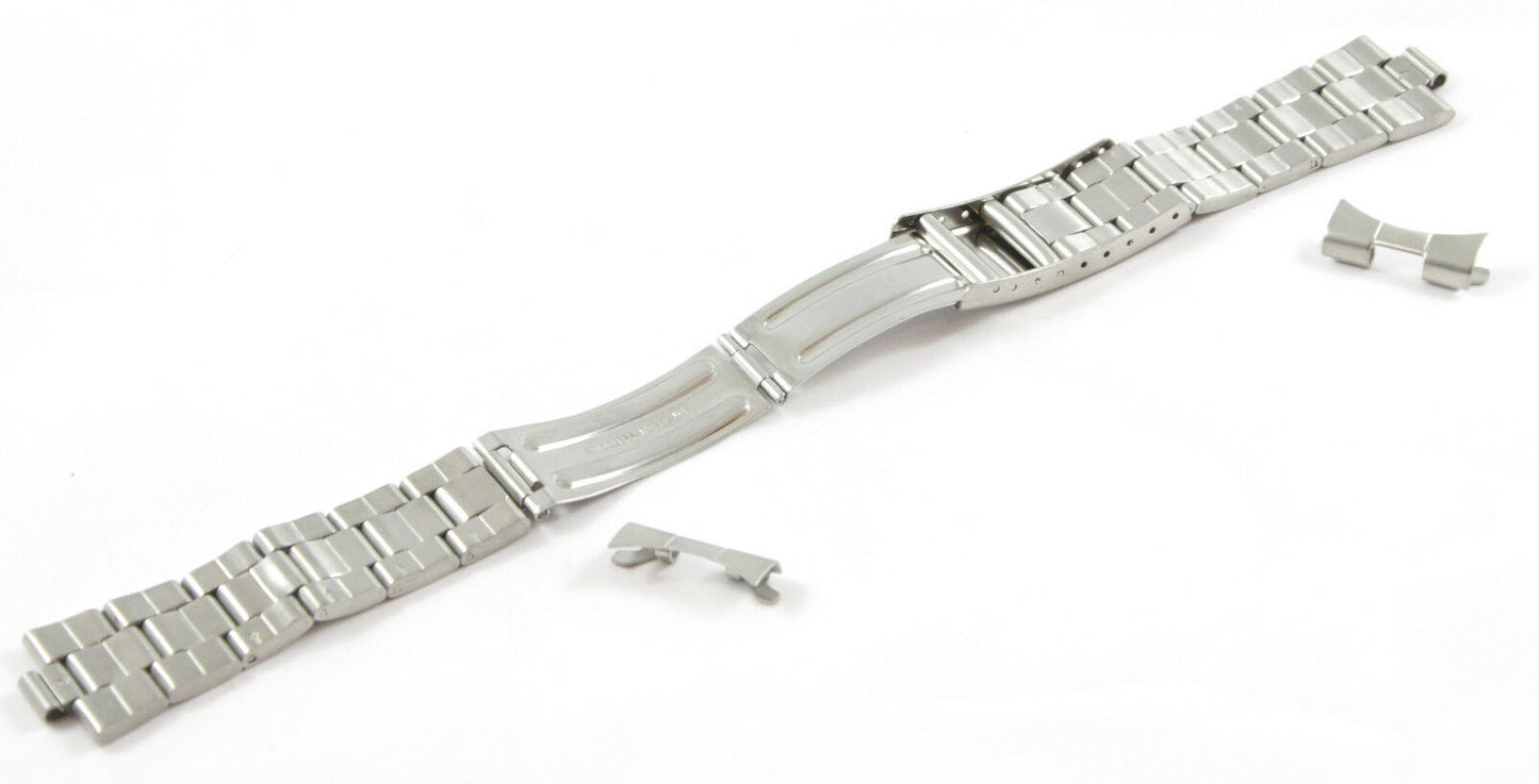 TIMEX Ersatzarmband T15367 Classics Ersatzband Uhrband Edelstahl 20mm