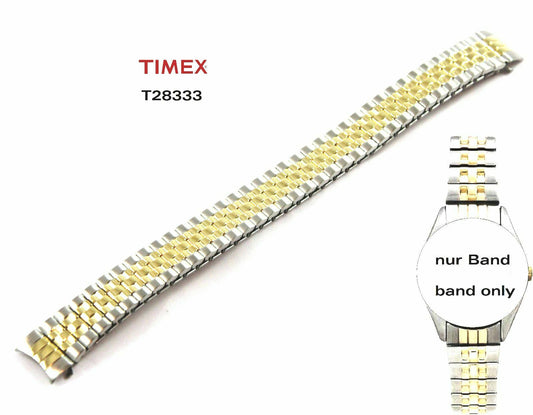 Timex Ersatzarmband T28333 Flexband Strechband 12mm Ersatzband Edelstahl dehnbar