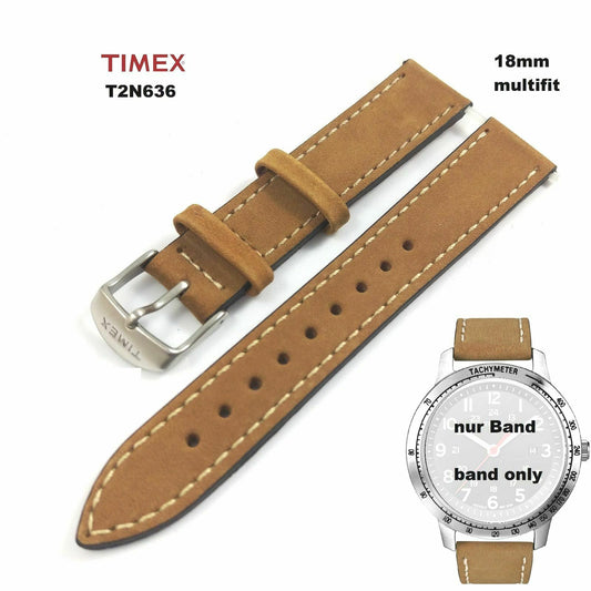 Timex Ersatzarmband T2N636 Weekender Sport - 18mm Ersatzband Multifit Wildleder