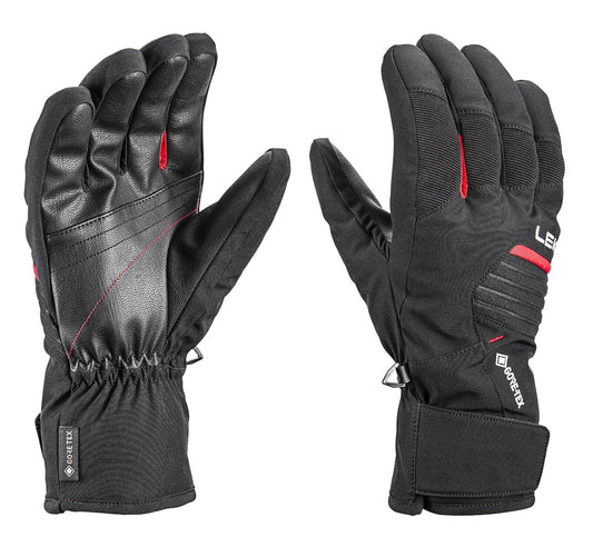 Leki Vision GTX - Skihandschuhe - Gore Tex - wasserdicht - 653808302 - black/red