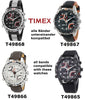 Timex Ersatzarmband T49865 Fly Back Chronograph Compass IQ - Ersatzband Original