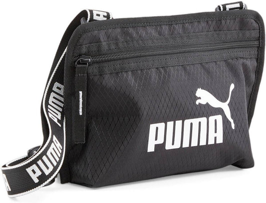 Puma Umhängetasche Core Base schwarz - Shoulder Bag - Maße: 25 x 8 x 17.5 cm