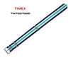 Timex Ersatzarmband TW7C07000 - Textilband - für Timex Weekender Modelle 20mm