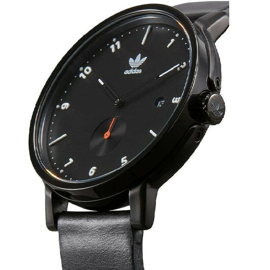 Adidas Originals District LX2 - Uhr - Art. Z12-3037 - Lederband 20mm - Ø 40mm