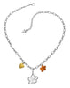 GUESS Halskette / Collier mit Anhänger UBN21217 versilbert