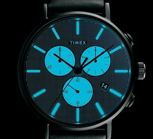 TIMEX Weekender Fairfield TW2R98000 Chronograph - Edelstahl - Meshband Milanaise