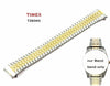 Timex Ersatzarmband T28343 Flexband Strechband 18mm Ersatzband Edelstahl dehnbar
