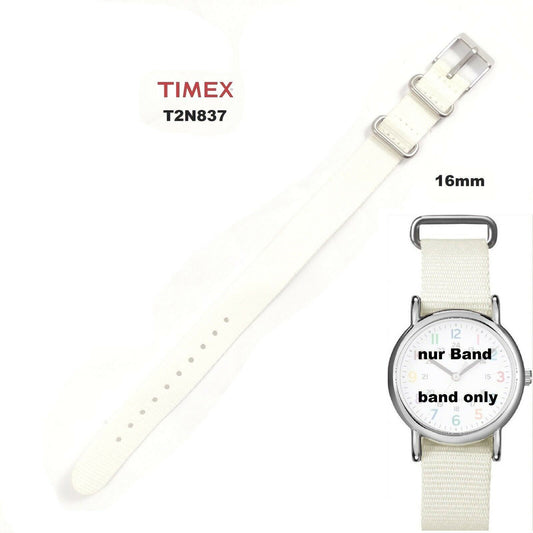Timex Ersatzarmband für T2N837 - Textilband - für Timex Weekender Modelle 16mm