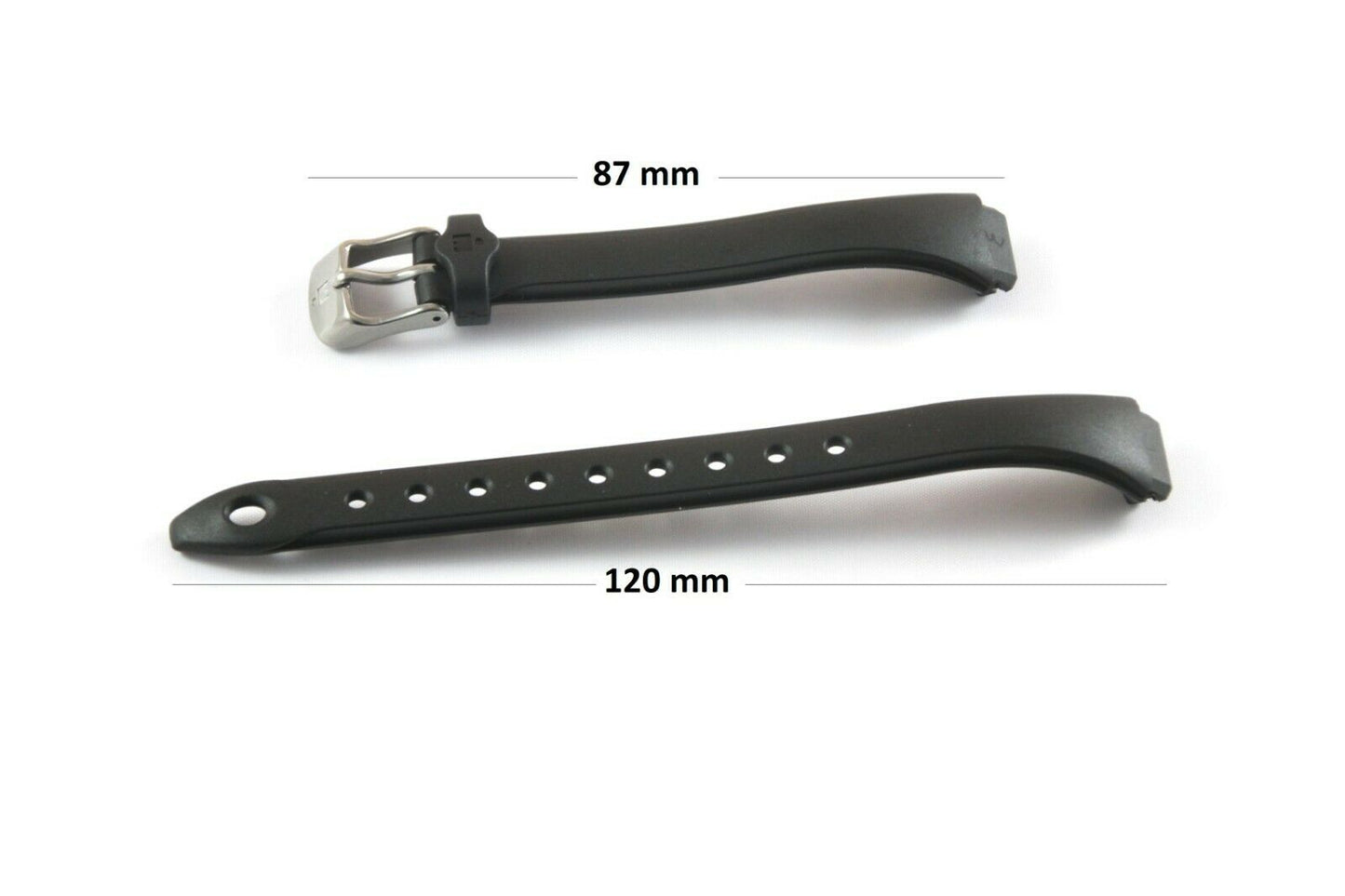 Timex Ersatzarmband T5K522 Ironman Triathlon Alarm Chronograph PU Band 12/16mm