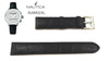 Nautica Ersatzband A26523L - Uhrenarmband Leder schwarz croco - 18mm watch strap