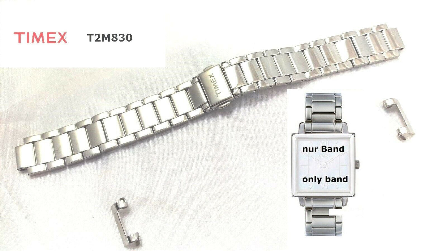 Timex Ersatzarmband für T2M830 ELEGANT SQUARE Damen - passt zu T2M876 T2M829