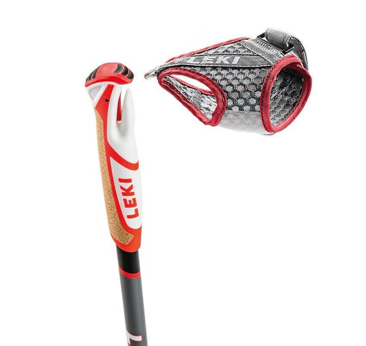 Leki Smart Flash Art. 65025401 - Nordic Walking Stöcke Fixlänge - Carbon