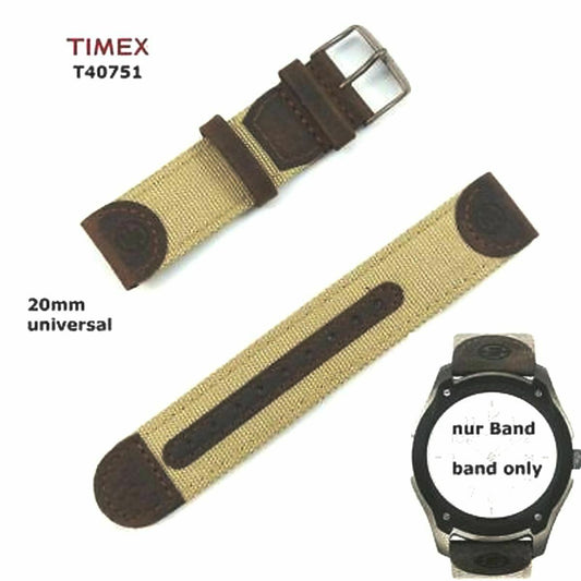 TIMEX Ersatzarmband T40751 EXPEDITION Aluminium Trail - 20mm universal