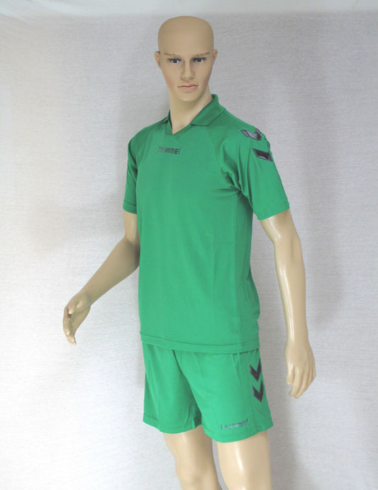 Hummel Jugend Trikot Set Fußball 13-teilig Trikot Hose Stutzen - 100% Polyester