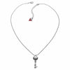 GUESS Halskette / Collier mit Schlüsselanhänger UBN12916 versilbert