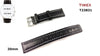 Timex Ersatzarmband T23831 - Leder - 20mm - Ersatzband T23821 T23841 T23851