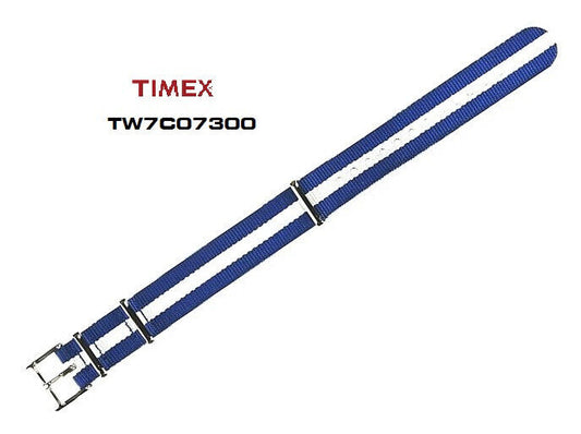 Timex Ersatzarmband TW7C07300 - Textilband - für Timex Weekender Modelle 18mm