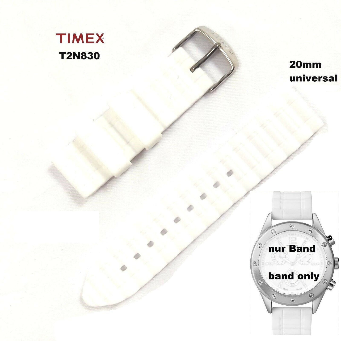 Timex Ersatzarmband T2N830 Originals Modern Sport Chronograph - universal 20mm