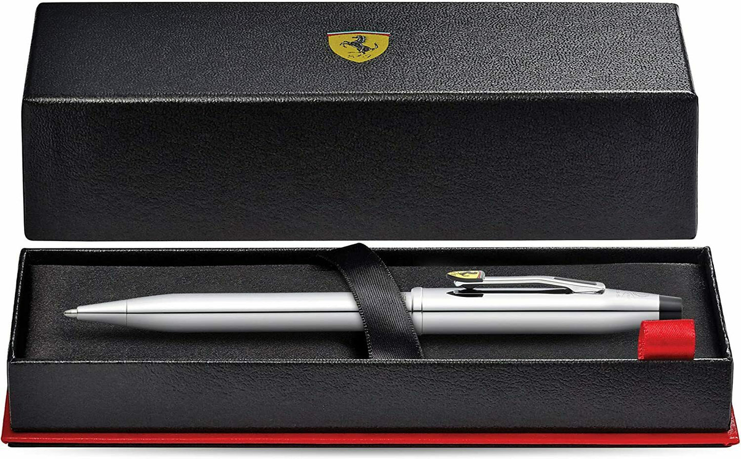 Cross Century II Ferrari Tintenroller - Chrom poliert - Tinte schwarz - Ø 0,7mm